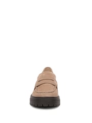 Vionic Brown Georgia Desert Sand Loafers Shoes - Image 4 of 7