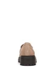 Vionic Brown Georgia Desert Sand Loafers Shoes - Image 5 of 7