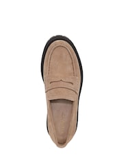 Vionic Brown Georgia Desert Sand Loafers Shoes - Image 6 of 7