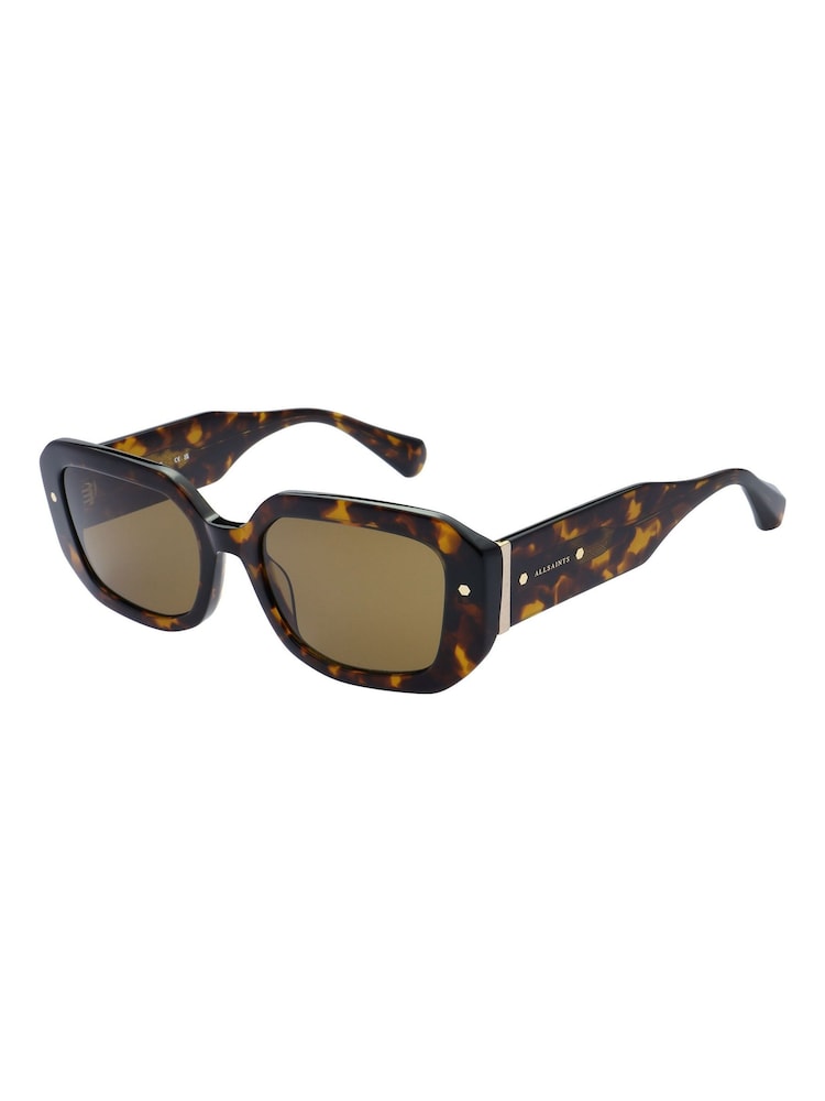 AllSaints Brown Als5035 155 Dark Tortoise 54/19-140 Sunglasses - Image 2 of 5