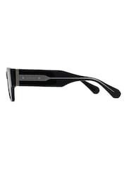 AllSaints Black Als5026 001 Solid 54/18-145 Sunglasses - Image 3 of 5