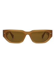 AllSaints Als5030 187 Milky Cognac 52/17-140 Sunglasses - Imagen 1 de 5