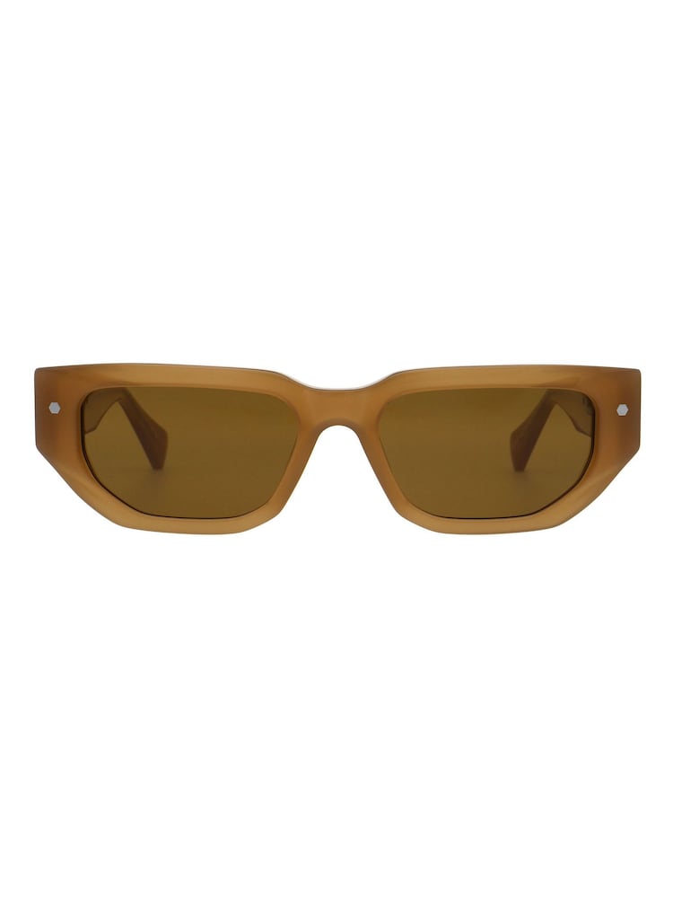 AllSaints Als5030 187 Milky Cognac 52/17-140 Sunglasses - Imagen 1 de 5
