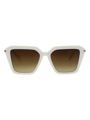 AllSaints 5038 824 Solid Creme 55/18-145 Sunglasses - Image 1 of 5