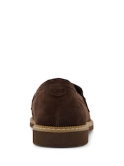 TOMS Brown Marie Loafer Shoes - Image 3 of 10