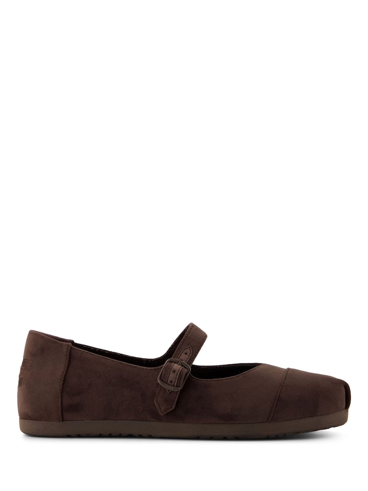 TOMS Brown Alpargata Mary Jane Shoes - Image 1 of 9 TOMS Brown Alpargata Mary Jane Shoes - Image 1 of 9