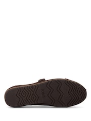 TOMS Brown Alpargata Mary Jane Shoes - Image 8 of 9