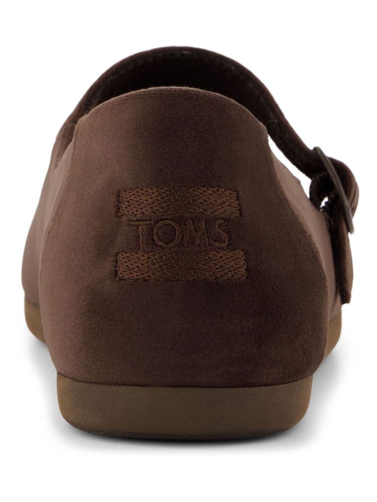 TOMS Brown Alpargata Mary Jane Shoes - Image 9 of 9 TOMS Brown Alpargata Mary Jane Shoes - Image 9 of 9