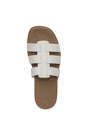 Blowfish Malibu Jellyfish Regular Fit White Slides - Image 6 of 7