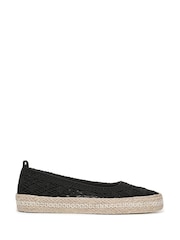 Blowfish Malibu Black Benita Sol Regular Fit Ballet Flats - Image 1 of 7