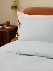 MADE.COM Blue Ansel Stripe Duvet Cover and Pillowcase Set - Image 2 of 4