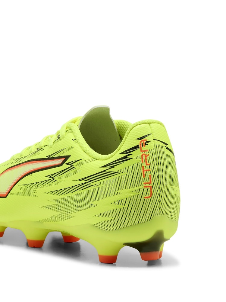 Puma Yellow ULTRA 6 PLAY FG/AG Football Boots - Image 6 of 6
