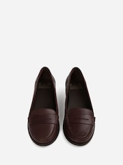 Bronx Brown New Rana Leather Loafers - Image 3 of 5