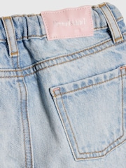 River Island Blue Barrel Leg Jeans - Image 4 of 4