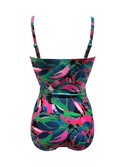 Pour Moi Black Chrome Santa Monica Removable Straps Tummy Control Swimsuit - Image 4 of 4