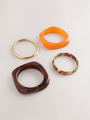 Goldfarben - Fabric Wrapped Bangles Pack - Bild 1 von 3