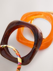 Goldfarben - Fabric Wrapped Bangles Pack - Bild 2 von 3