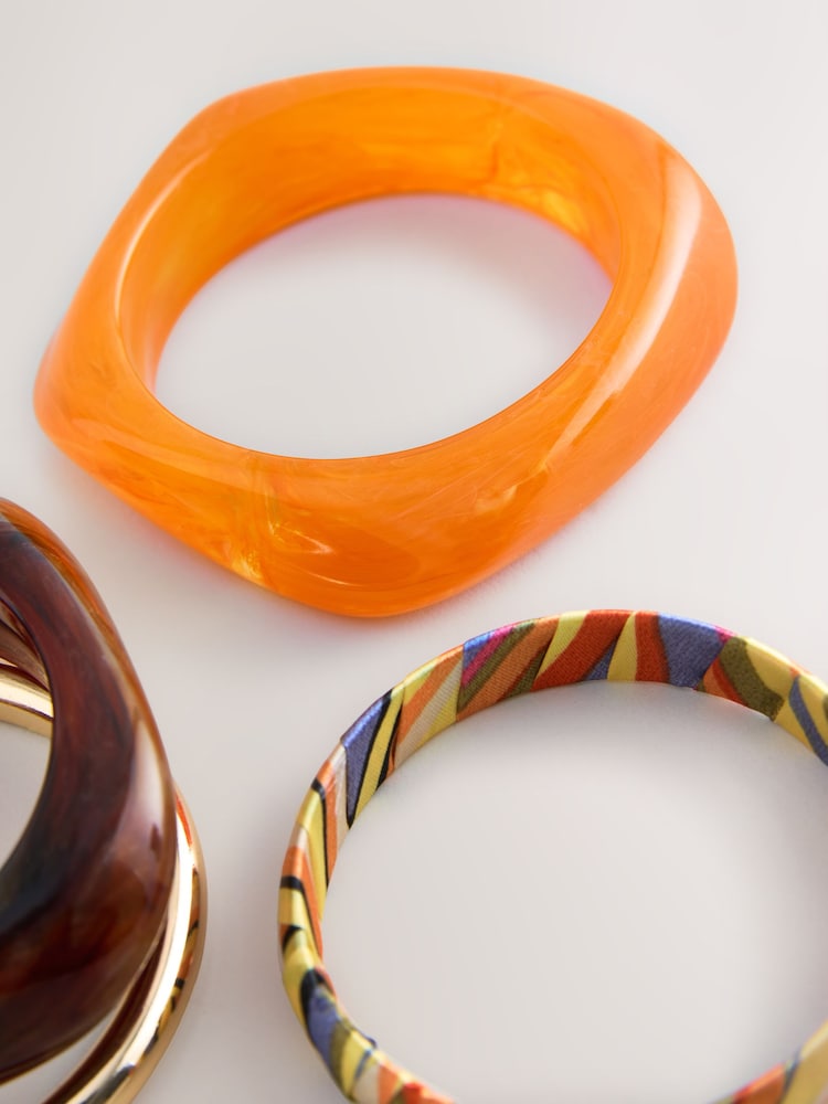 Goldfarben - Fabric Wrapped Bangles Pack - Bild 3 von 3