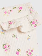 River Island Collared Bear Sweatshirt & Ditsy Leggings Set - Imaginea 4 din 5