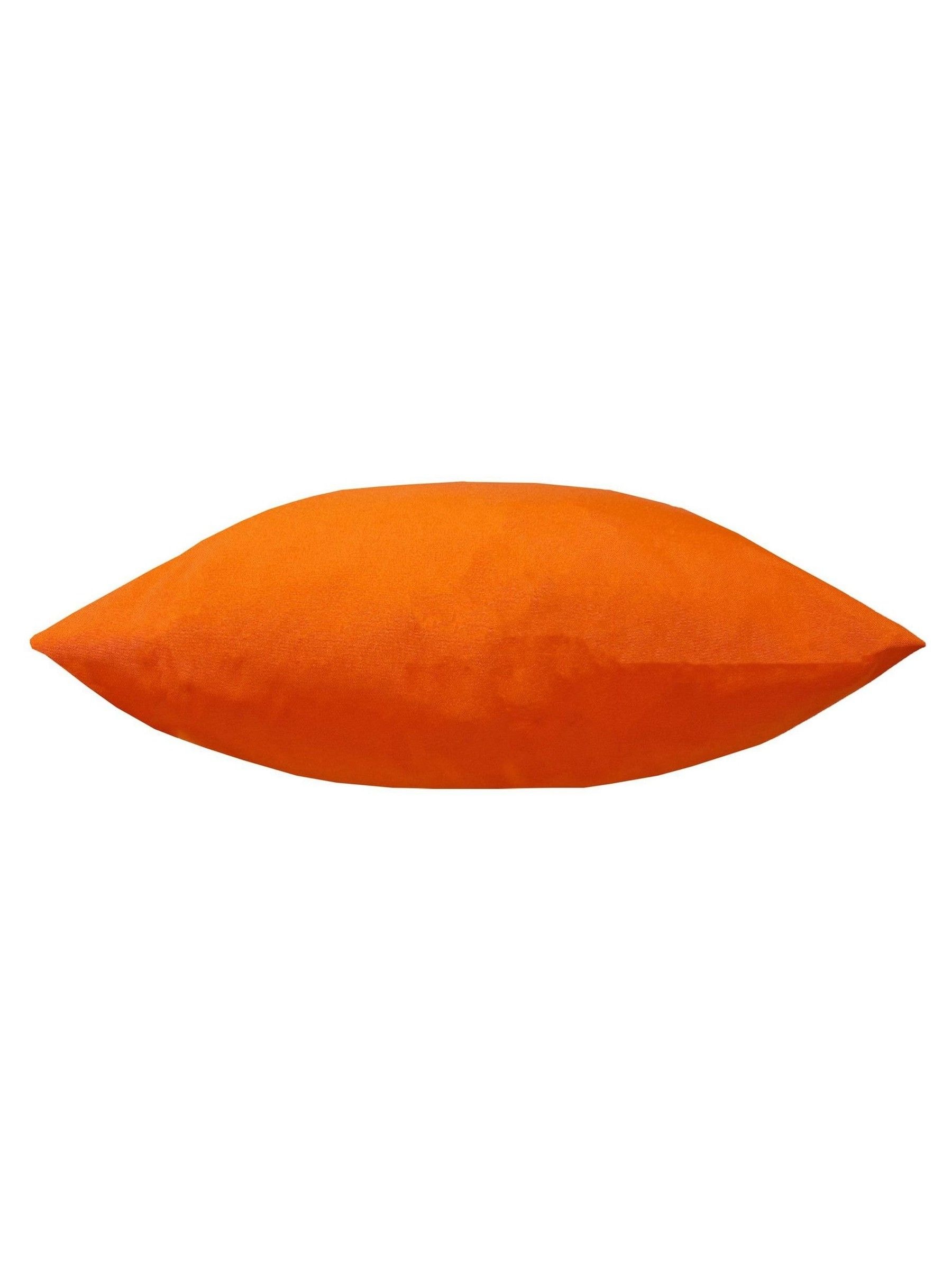 Furn Orange Plain Large Outdoor Cushion - Thumbnail 2