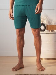 Black/Green Jersey Short Pyjamas Set 2 Pack - Image 5 of 16