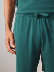 Black/Green Jersey Short Pyjamas Set 2 Pack - Image 9 of 16