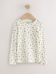 Green Butterfly Beaded Long Sleeve Tops 4 Pack (3-16yrs) - Image 6 of 8