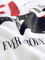 White The Devil Wears Prada Oversized Graphic T-Shirt (3-16yrs) - Image 3 of 4