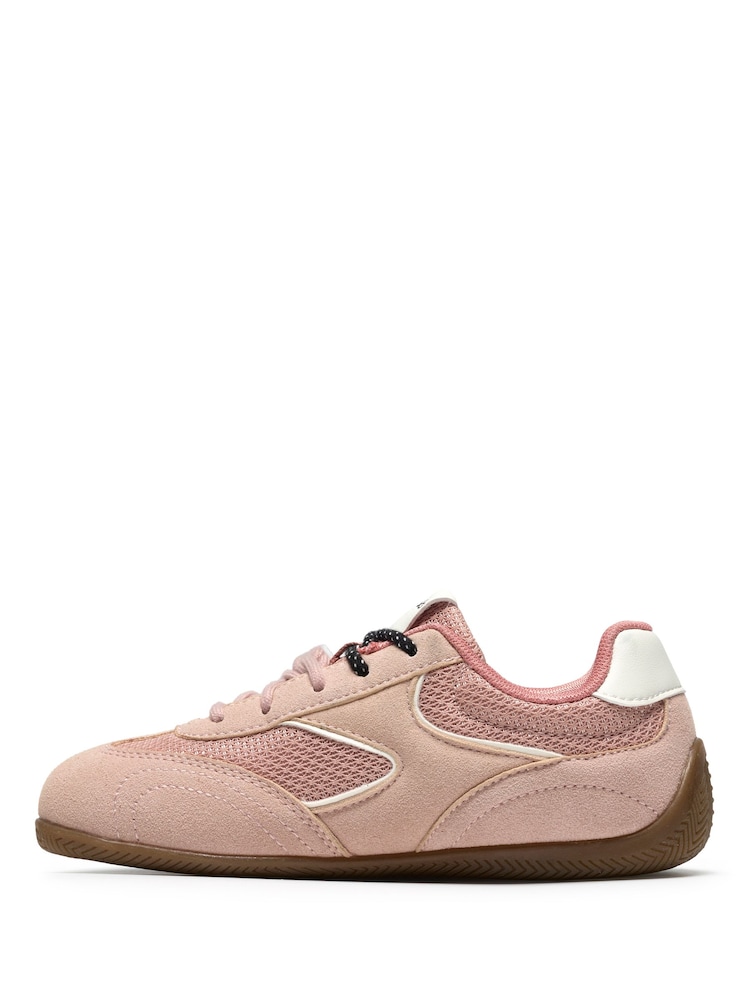 Clarks Pink Dreama Mist Suede Trainers - Image 2 of 6 Clarks Pink Dreama Mist Suede Trainers - Image 2 of 6