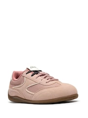 Clarks Pink Dreama Mist Suede Trainers - Image 3 of 6