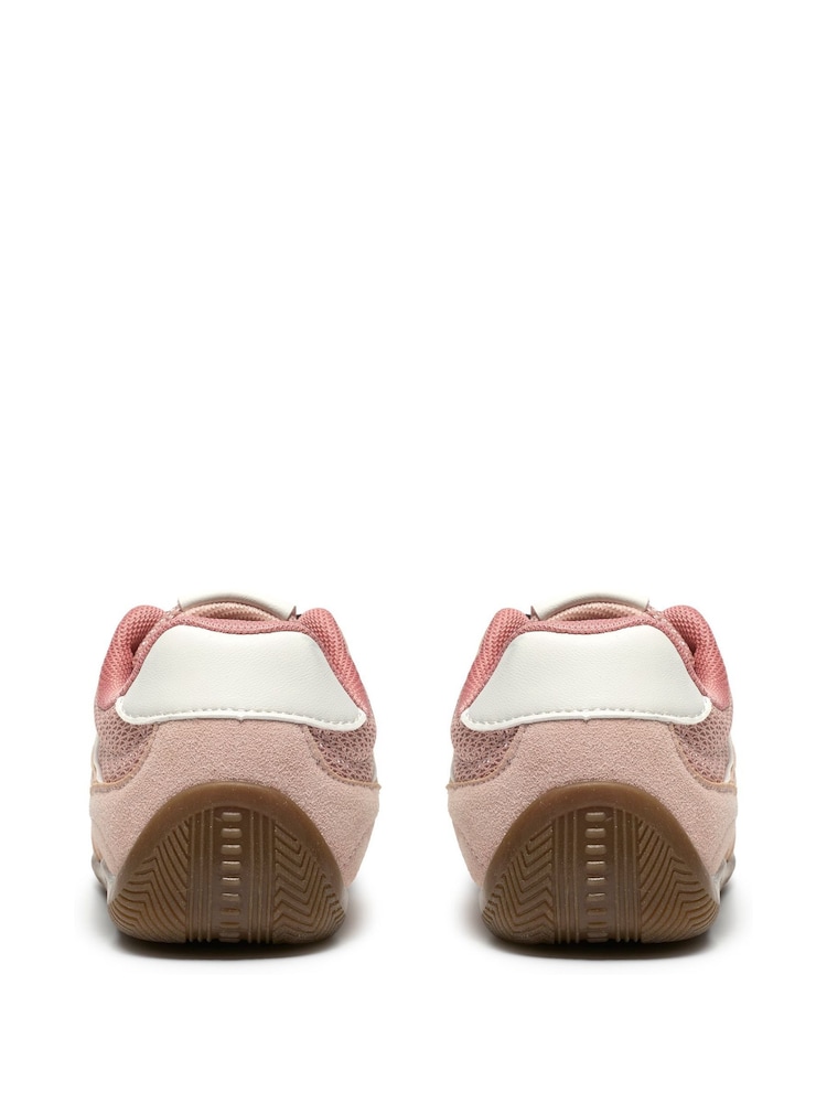 Clarks Pink Dreama Mist Suede Trainers - Image 6 of 6 Clarks Pink Dreama Mist Suede Trainers - Image 6 of 6