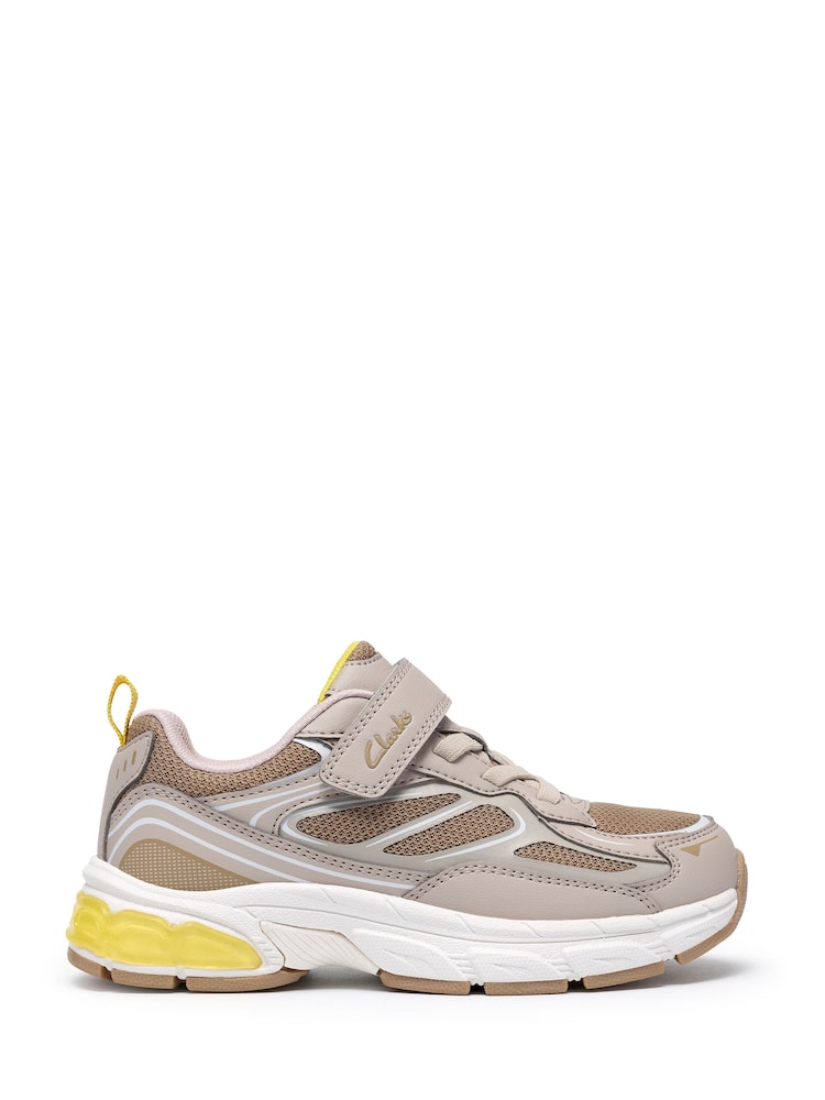 Clarks Beige Torridon Vibe Trainers - Image 1 of 6 Clarks Beige Torridon Vibe Trainers - Image 1 of 6