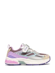 Clarks Lilac Purple Torridon Vibe Trainers - Image 1 of 6