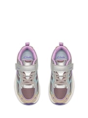 Clarks Lilac Purple Torridon Vibe Trainers - Image 4 of 6
