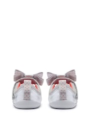 Clarks Silver Roamer Trim Silver First Steps Shoes - Image 5 of 6