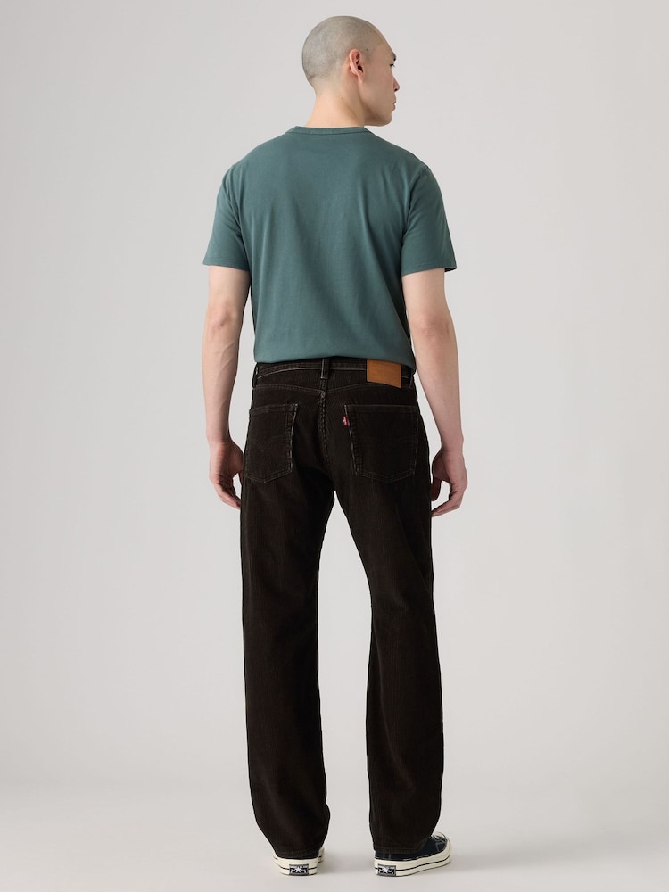 Levi's® Khaki Green Relaxed Fit Straight Leg Trousers - Image 2 of 6