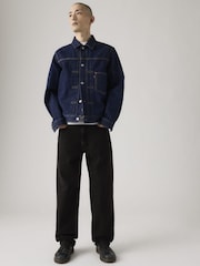 Levi's® Black 568 Straight Jeans - Image 4 of 6