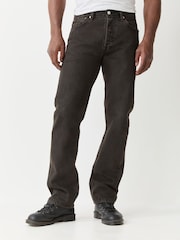 Levi's® Khaki Green Men's 501® Original Fit Jeans - Image 2 of 4