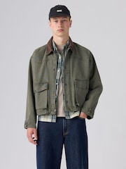 Levi's® Green Western Hilltop Chore Jacket - Image 2 of 5