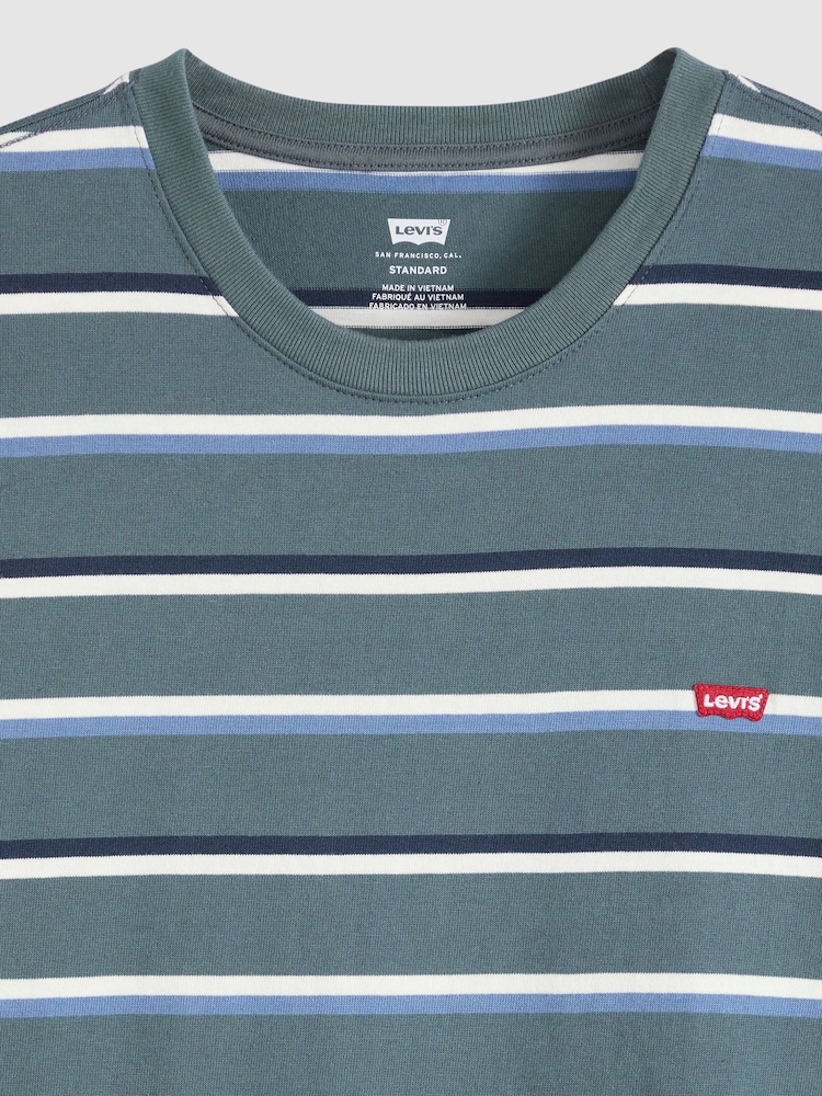 Levi's® Blue Original T-Shirt - Image 5 of 5