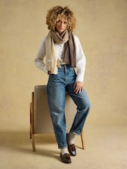 Joules Karina Brown Ombre Scarf - Image 3 of 7