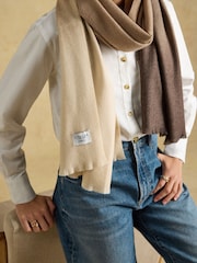 Joules Karina Brown Ombre Scarf - Image 6 of 7