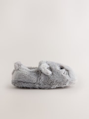 Grey Cat Character Mule Slippers - Image 2 of 5