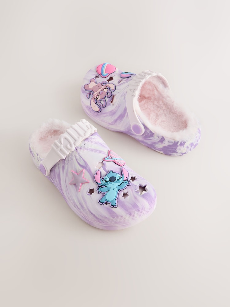 Lilo & Stitch - Zuecos tipo pantufla forrados de piel - Imagen 1 de 5 Lilo & Stitch - Zuecos tipo pantufla forrados de piel - Imagen 1 de 5
