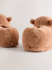 Brown Capybara - 3D Slippers - 圖片 4/5