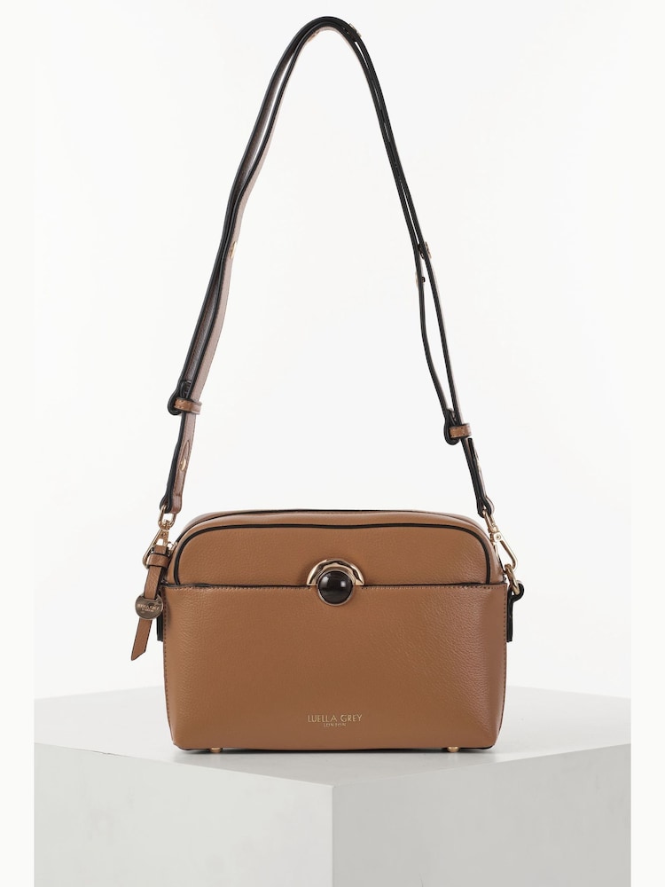 Brun - Luella Grey Sian Camera Cross-Body Bag - Image 1 sur 5