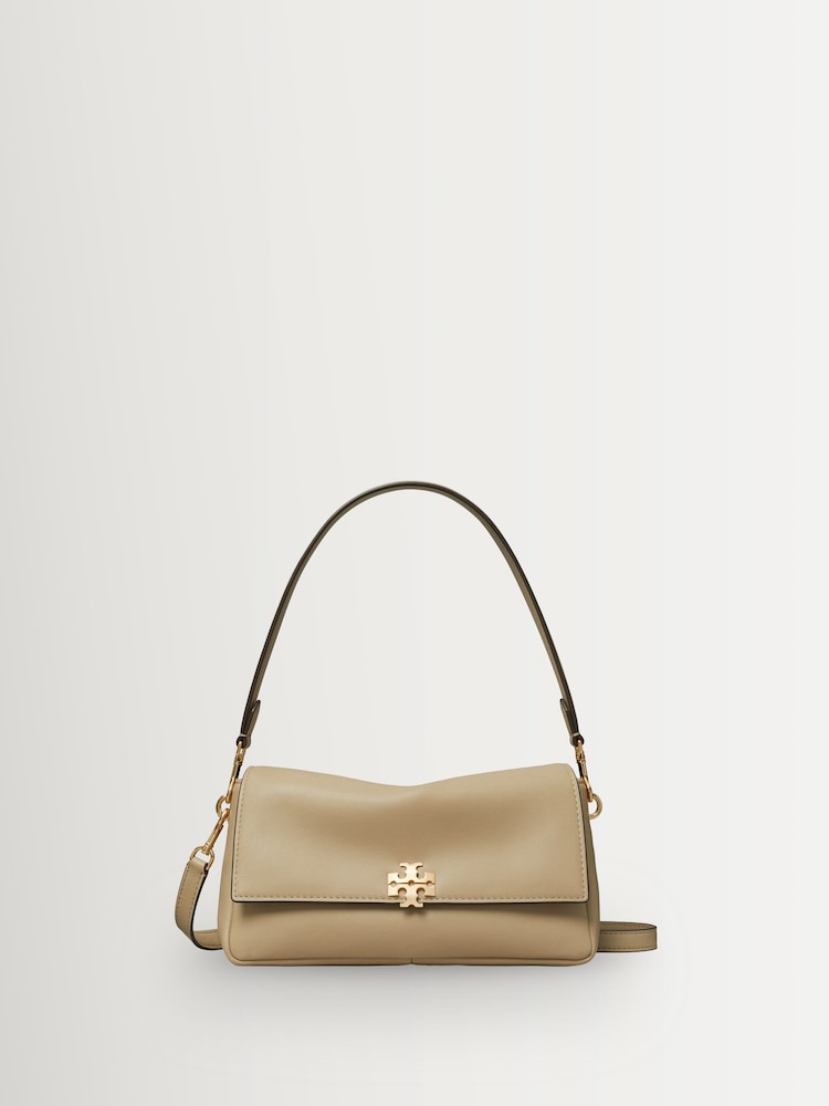 Tory Burch Soft Cement Charlie Small Shoulder Bag - Image 1 of 6