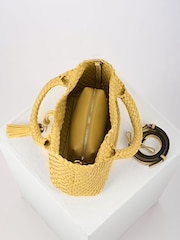 Luella Grey Suky Medium Woven Cross-Body Bag - Image 2 of 4