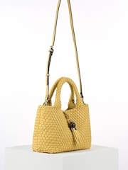 Luella Grey Suky Medium Woven Cross-Body Bag - Image 3 of 4