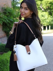 Luella Grey Andrea Hobo Tote Bag - Image 4 of 7